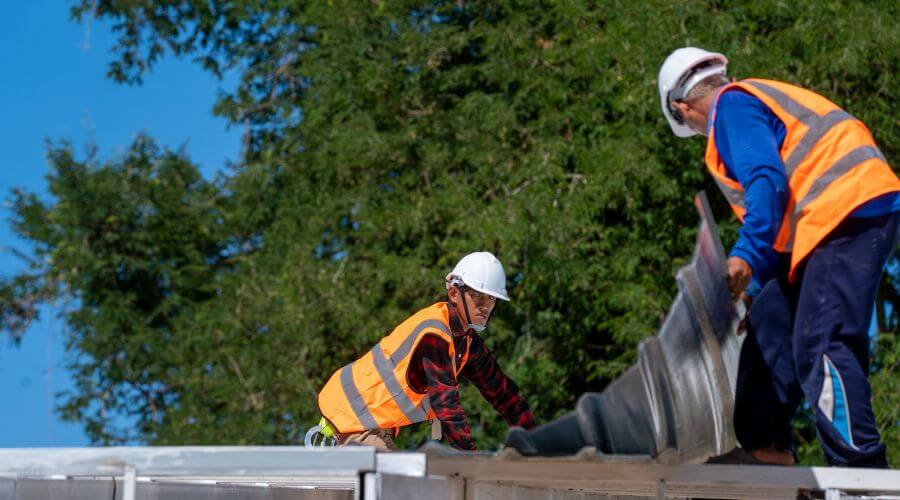 Professional new roof installation services in Pfafftown, NC